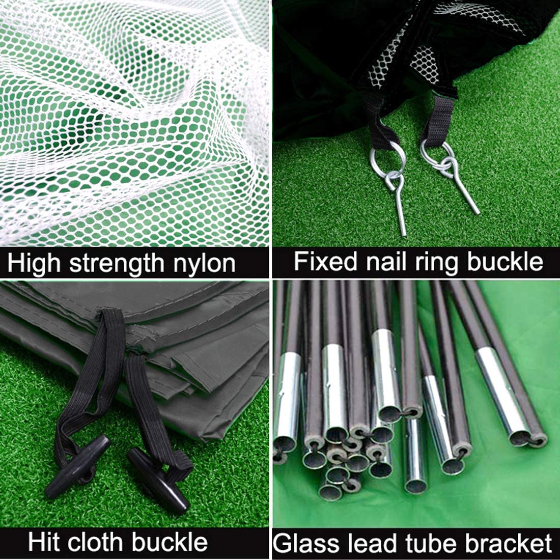 200x140cm-Foldable-Easy-Golf-Hitting-Cage-Practice-Net-Club-Trainer-Golf-Training-Net-Sport-Aid-Mat--1190891-4