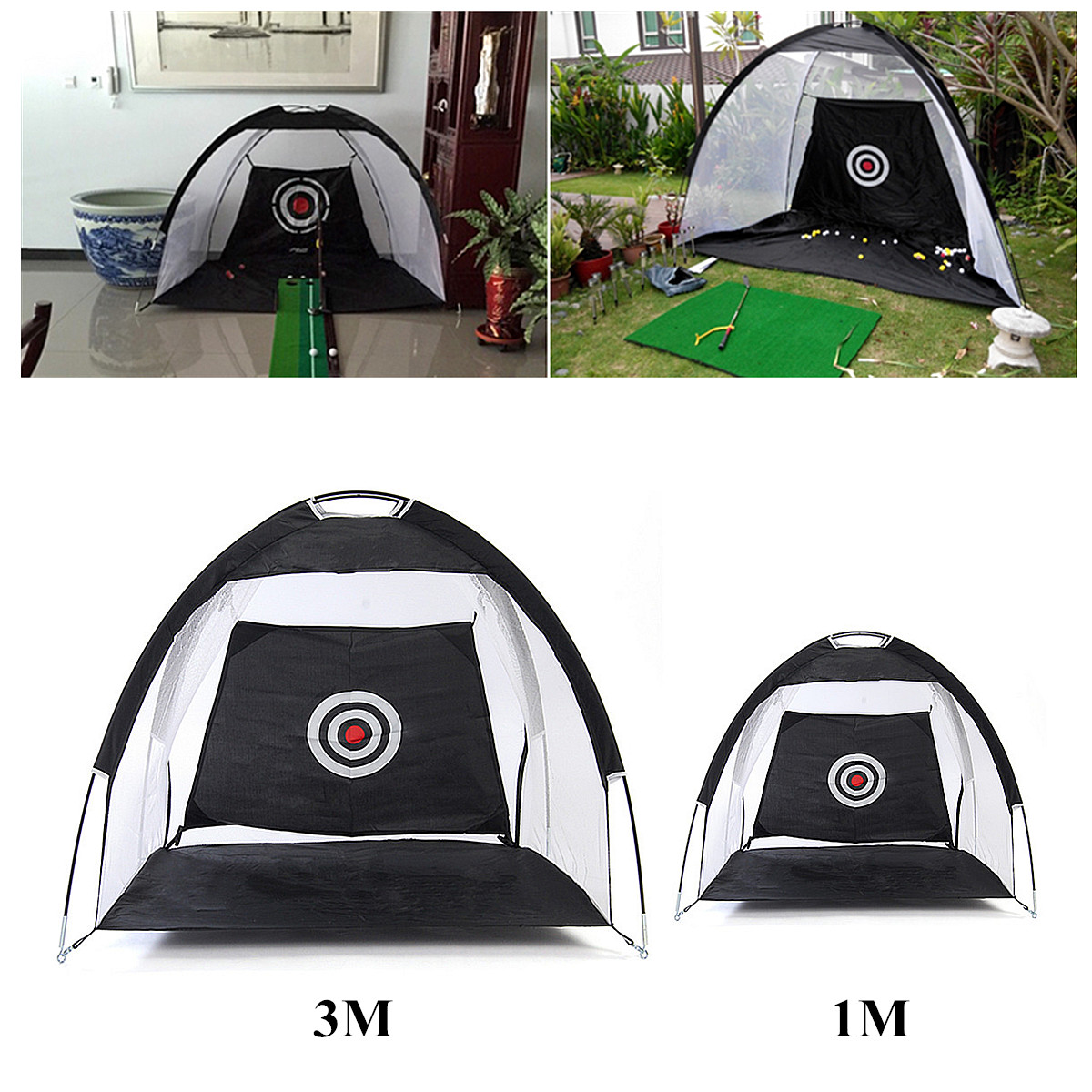 For-KidsAdult-1M3M-Foldable-Golf-Hitting-Net-Driving-Cage-Practice-Tent-Indoor-Outdoor-Golf-Trainer-1633819-2