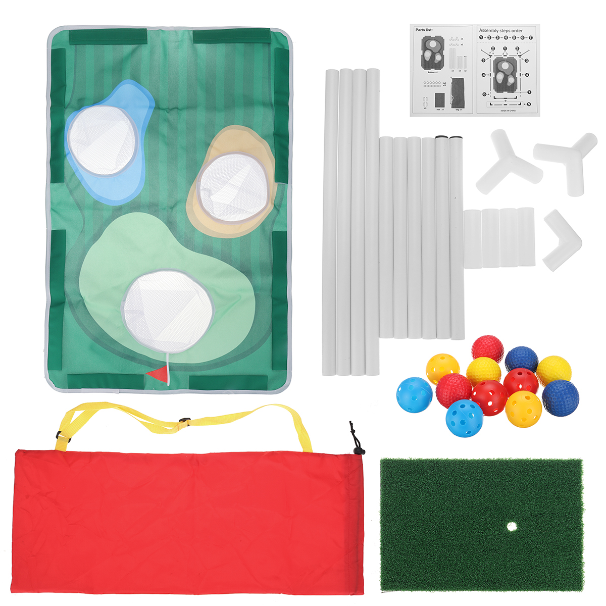 Golf-Chipping-Practice-Board-With-Net-Golf-Pitching-Cages-Mats-Kit-Set-Golf-Training-Aids-for-Indoor-1697372-13