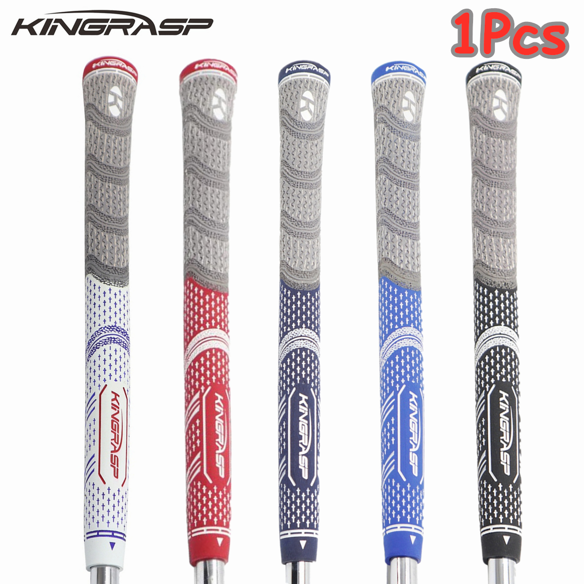 Kingrasp-1pcs-Mens-Golf-Grips-Multicolor-Anti-Slip-Standard-Size-Grip-1549484-1