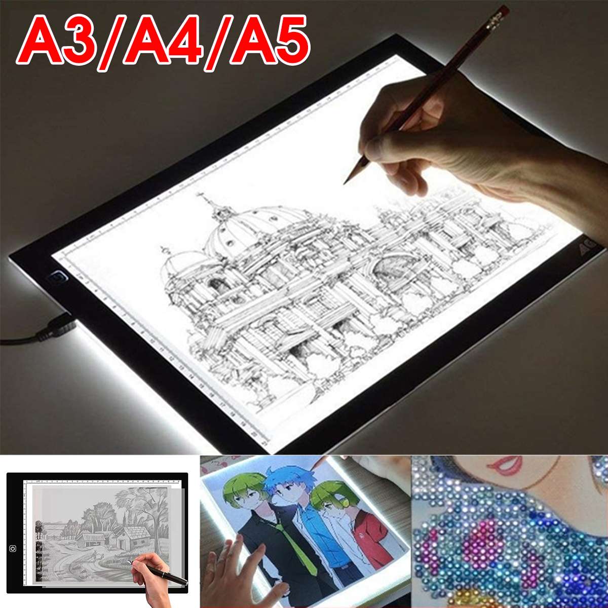 A3-LED-Light-Box-Tracing-Drawing-Board-Art-Design-Pad-Slim-Lightbox-USB-Projector-1647870-1