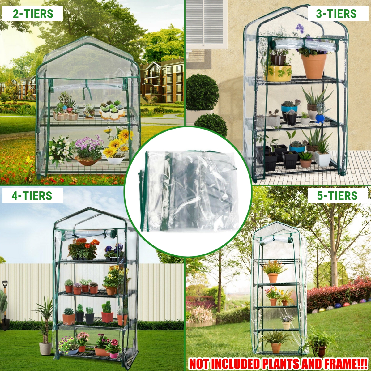2345-Tier-Garden-Greenhouse-Shed-Storage-PVC-Cover-Heavy-duty-Sunproof-Greenhouse-Cover-1944207-2