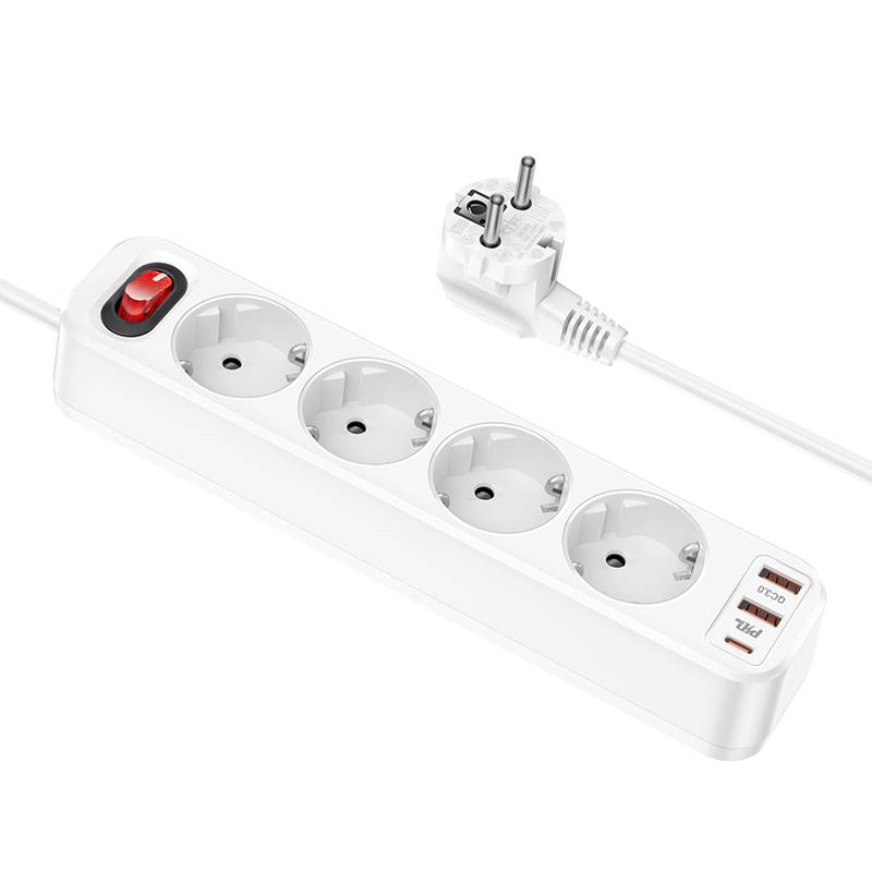 HOCO-NS1-4000W-4-Outlets-Power-Strip-Socket-USB-Charger-With-4AC-Outlet--20W-USB-C-PD-Power-Delivery-1921723-5