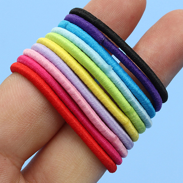 10Pcs-Girls-Women-Candy-Color-Elastic-Hair-Bands-Rope-Ties-951347-4