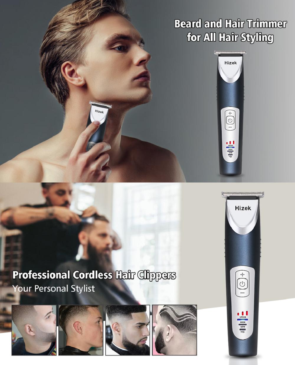 Hizek-A96-Hair-Clipper-Waterproof-Cordless-Mens-Trimmer-with-3-Adjustable-Speeds-4-Replacement-Head--1898313-1