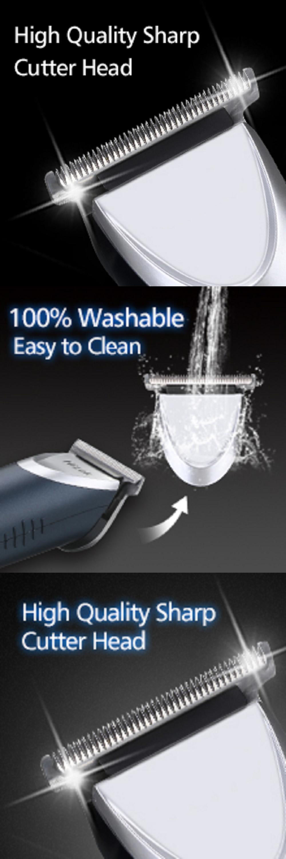 Hizek-A96-Hair-Clipper-Waterproof-Cordless-Mens-Trimmer-with-3-Adjustable-Speeds-4-Replacement-Head--1898313-4