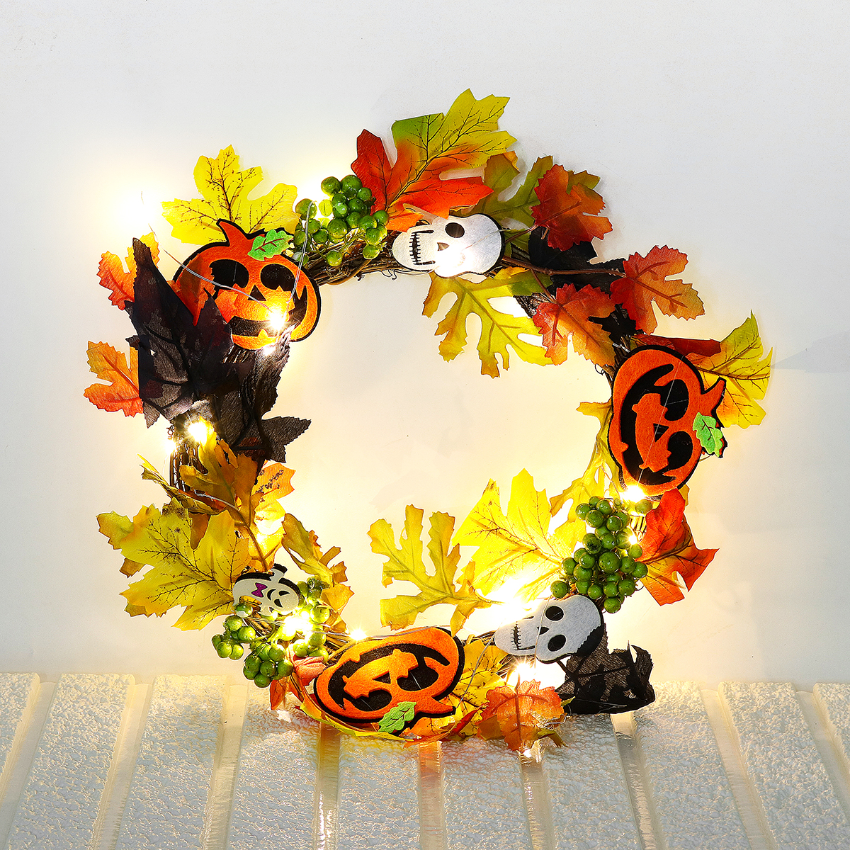 20LED-Halloween-Party-Wreath-Garland-Light-Home-Wall-Hanging-Decorations-Ornaments-1354333-8