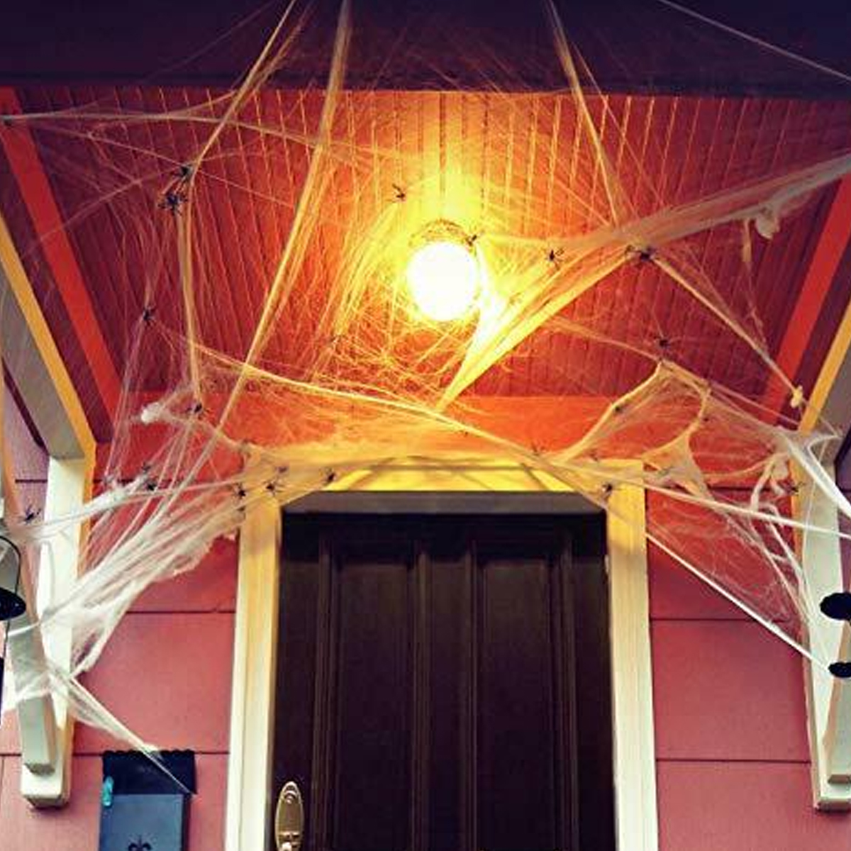 250g-Spider-Web-With-48Pcs-Small-Spiders-Halloween-Outdoor-Party-Decorations-Props-Supplies-1730880-6