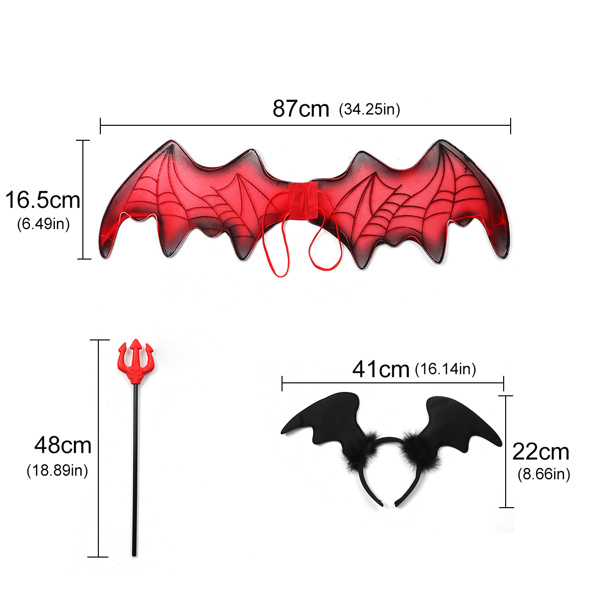 3PCS-Halloween-Decoration-Wings--Hair-Band--Fork-Toys-Cosplay-Halloween-Party-1762472-2