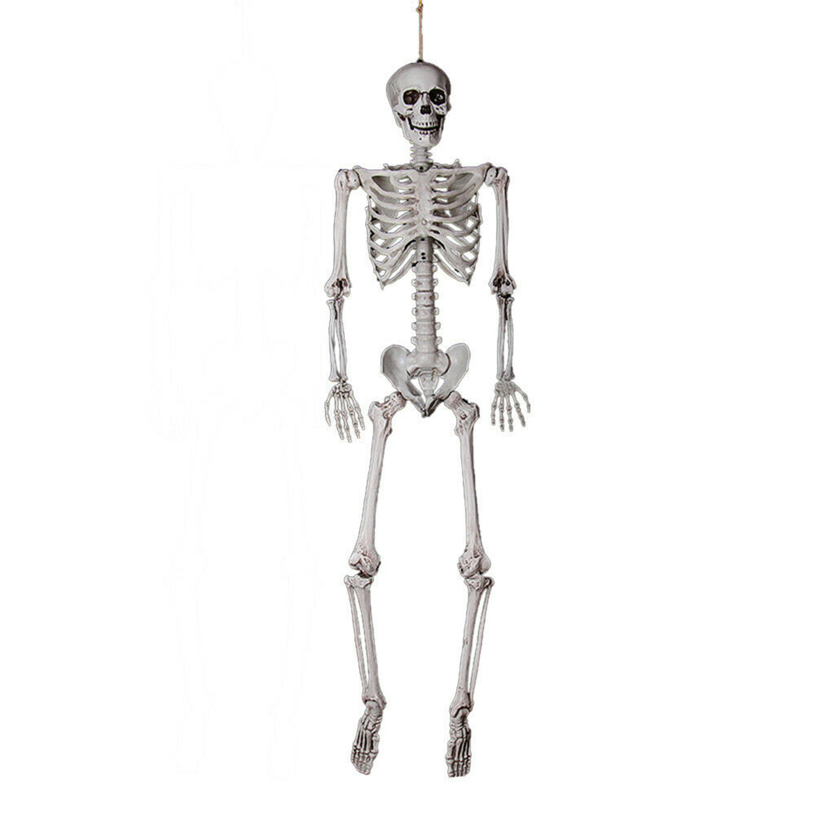 90cm-Human-Skeleton-Scary-Bones-Poseable-Hanging-Halloween-Prop-Party-Decorations-1573645-3