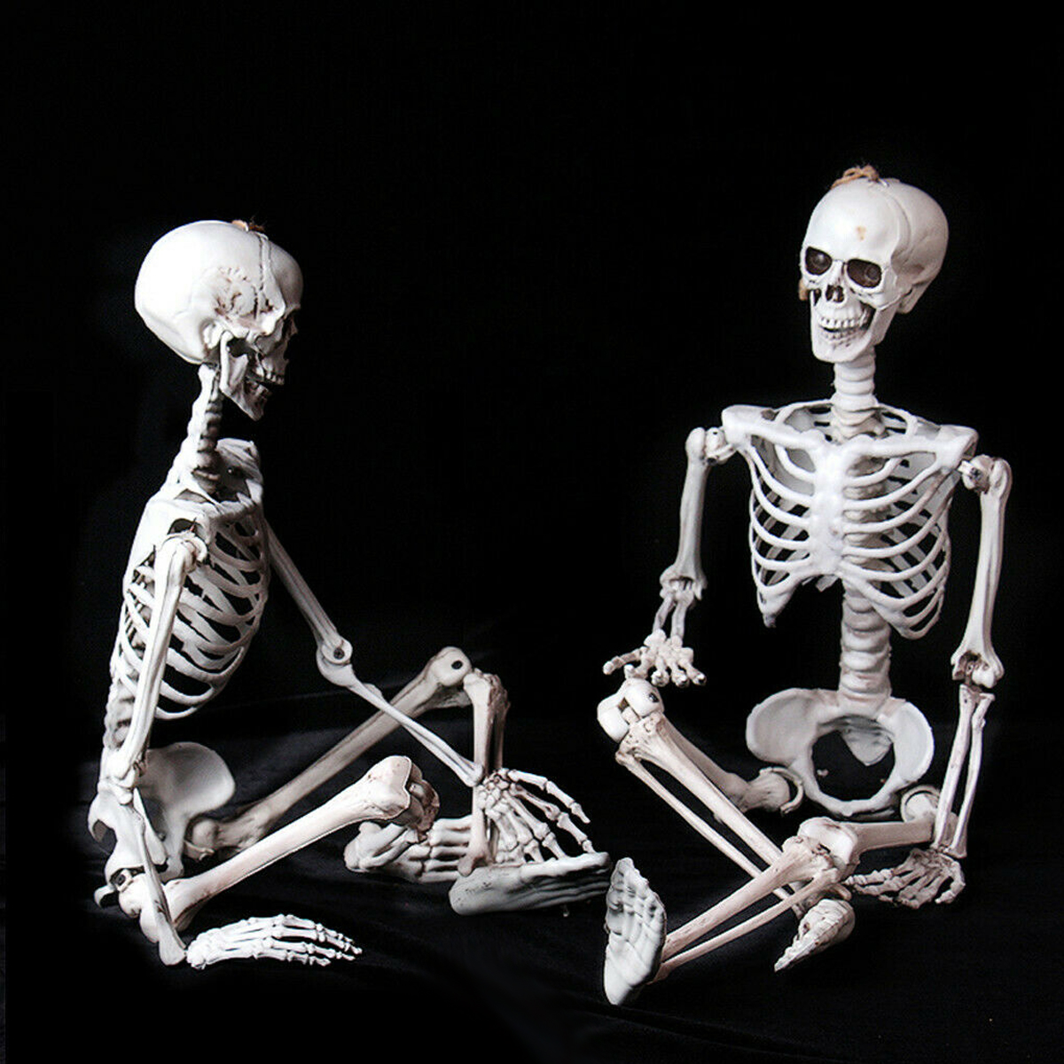 90cm-Human-Skeleton-Scary-Bones-Poseable-Hanging-Halloween-Prop-Party-Decorations-1573645-4