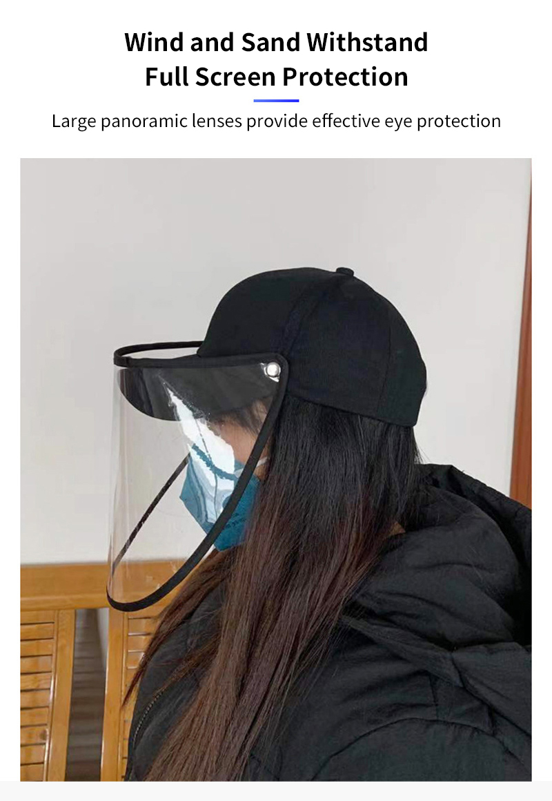 Female-Male-Protective-Hat-Cover-Foldable-Anti-Fog-Prevent-Droplets-Baseball-Caps-Hat-From-Spreading-1642930-2
