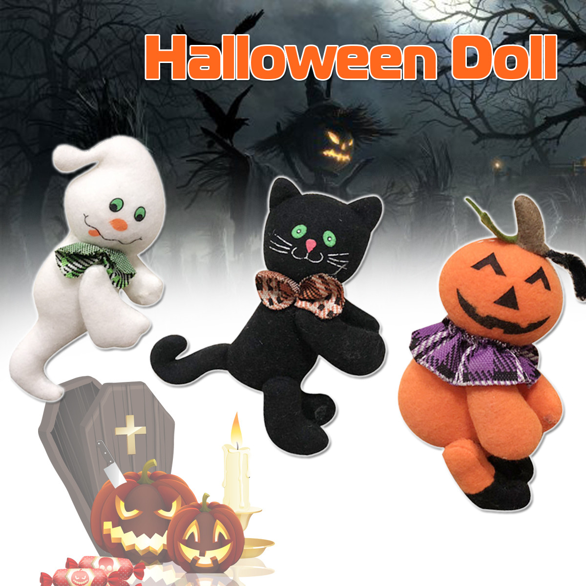 Halloween-Pumpkin-Cat-Ghost-Doll-Cloth-Plush-Toy-Club-Home-Exquisite-Decor-Gift-1342802-7