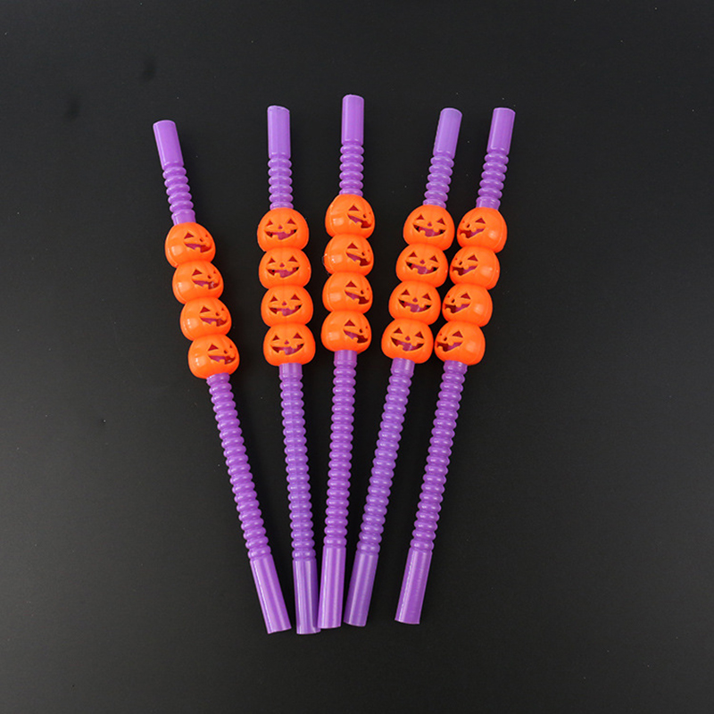 Halloween-Pumpkin-Straw-Ghost-Straws-Halloween-Decoration-Straws-Halloween-Party-Supplies-Halloween--1424001-5