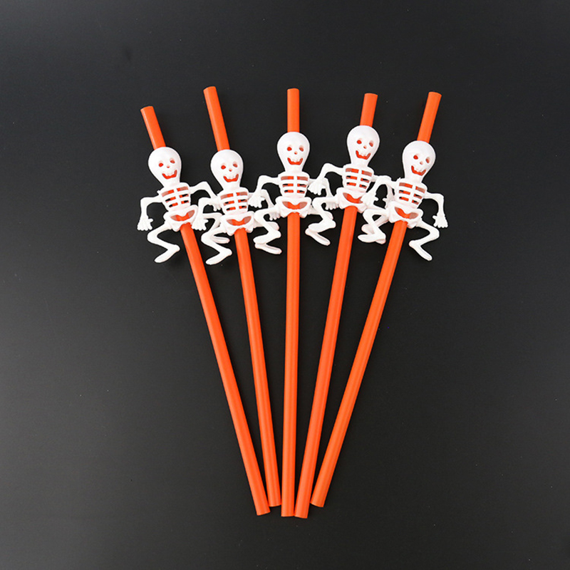 Halloween-Pumpkin-Straw-Ghost-Straws-Halloween-Decoration-Straws-Halloween-Party-Supplies-Halloween--1424001-6