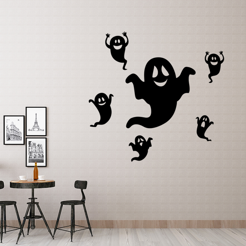 Miico-FX3012-Halloween-Sticker-Creative-Cartoon-Sticker-Removable-Wall-Sticker---Ghost-1575422-4