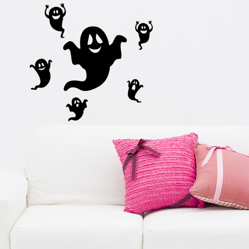 Miico-FX3012-Halloween-Sticker-Creative-Cartoon-Sticker-Removable-Wall-Sticker---Ghost-1575422-5