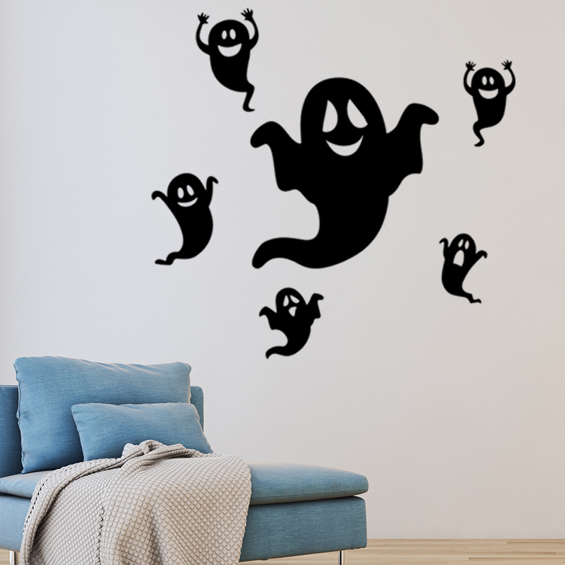 Miico-FX3012-Halloween-Sticker-Creative-Cartoon-Sticker-Removable-Wall-Sticker---Ghost-1575422-6