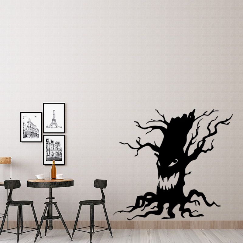 Miico-FX3014-Halloween-Sticker-Cartoon-Sticker-Ghost-Tree-Pattern-Removable--Wall-Stickers-1575420-1