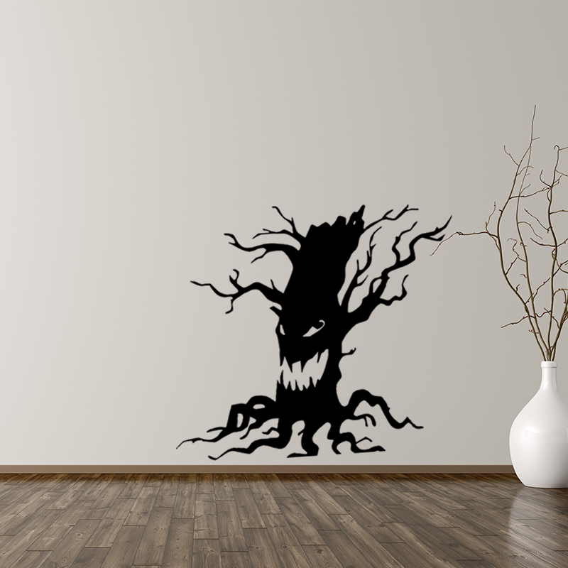 Miico-FX3014-Halloween-Sticker-Cartoon-Sticker-Ghost-Tree-Pattern-Removable--Wall-Stickers-1575420-4