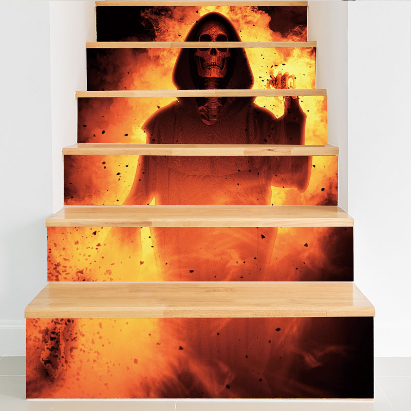 Miico-LT013-Halloween-Sticker-Stair-Sticker-Novetly-Wall-Sticker-Removable-Stickers-1575477-4