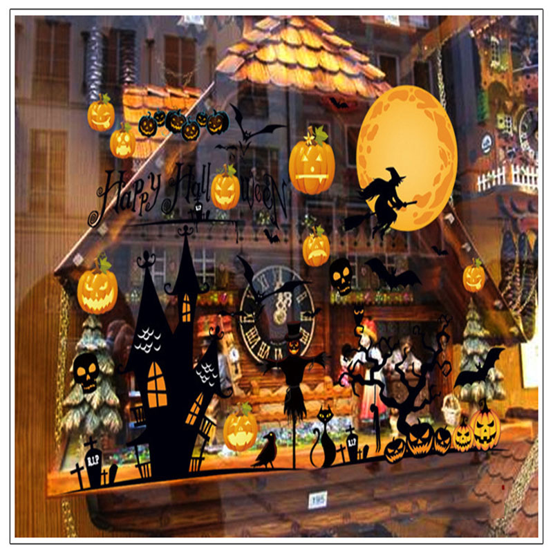 Miico-MJ8006-Halloween-Sticker-Cartoon-Sticker-Removable-Wall-Sticker-For-Halloween-Decoration-Room--1567832-4