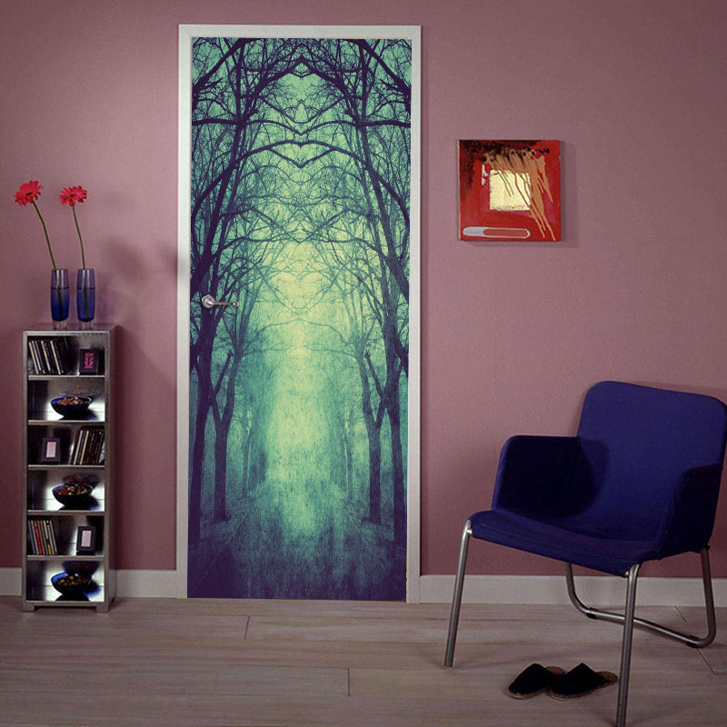 Miico-MT001-Halloween-Stciker-Door-Stickers-Removable-Wall-Sticker-Room-Decoration-1568522-3