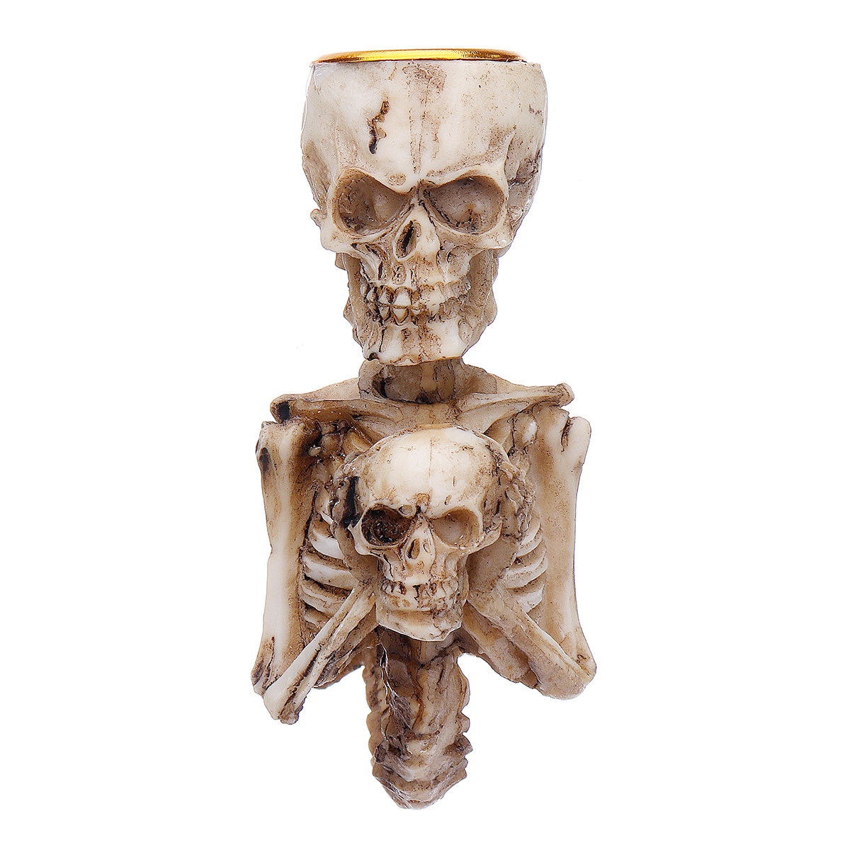 Resin-Craft-Statues-Skull-Candlestick-Creative-Figurines-Sculpture-Decorations-1348242-5