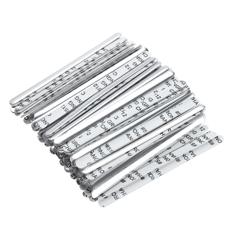 100Pcs-Nose-Bridge-Strip-Clip-Face-Mask-DIY-Material-Self-adhesive-Flat-Aluminum-Tools-1677098-6