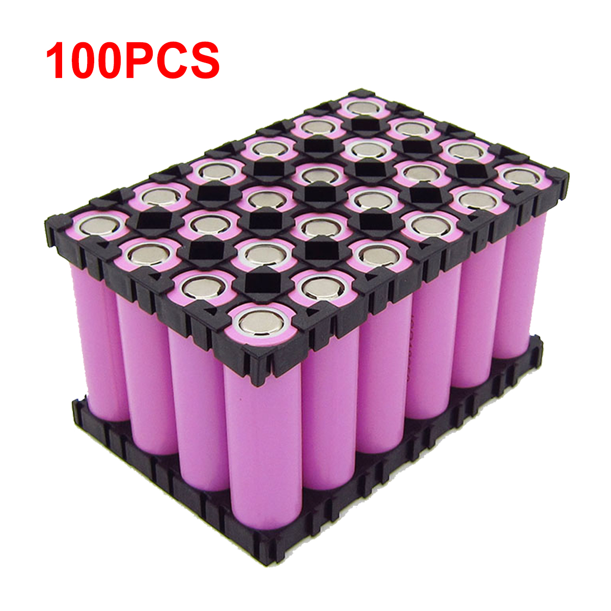 100Pcs-Single-18650-Lithium-Battery-Bracket-Fixed-Composite-Bracket-Battery-Group-Support-For-Electr-1686922-2