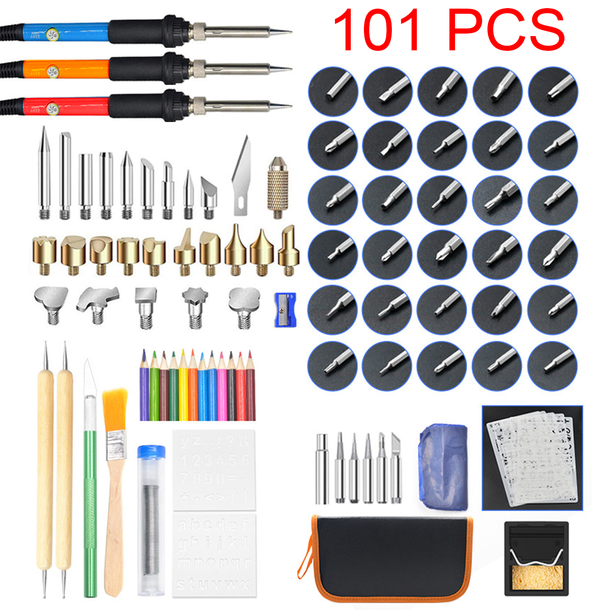 101Pcs-60W-Wood-Burning-Woodworking-Pen-Set-Electric-Soldering-Iron-Burner-Tools-Kit-1626060-1