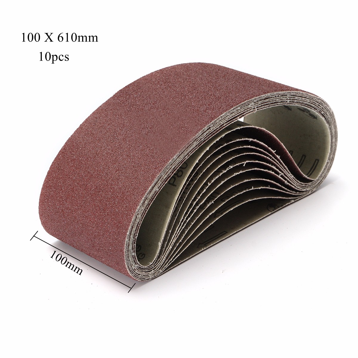 10pcs-100-x-610mm-Sanding-Belts-40-120-Grit-Aluminium-Oxide-for-Sander-1731664-5