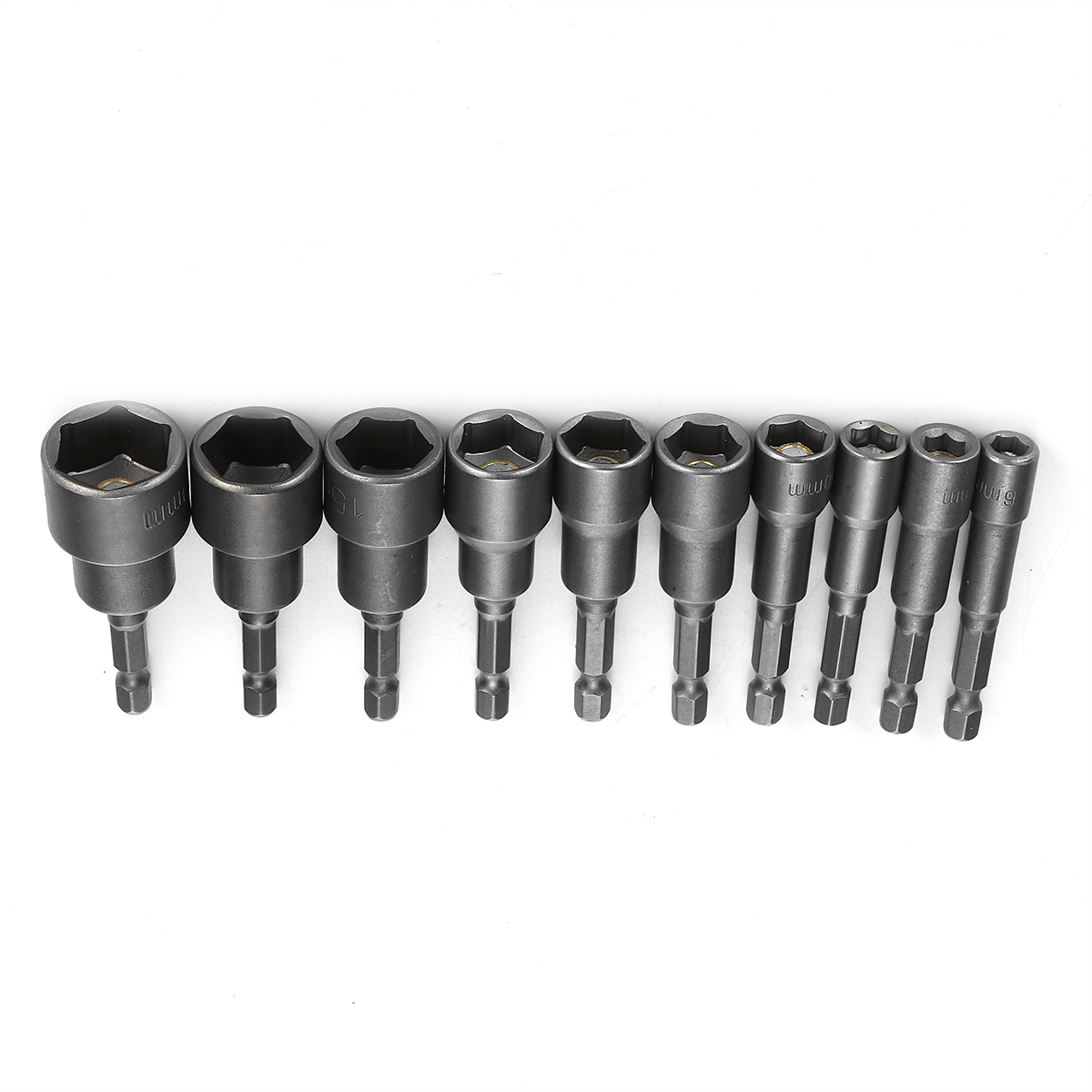 10pcs-14-Inch-6-19mm-Magnetic-Nut-Driver-Socket-Set-Metric-Impact-Drill-Bits-1728475-2