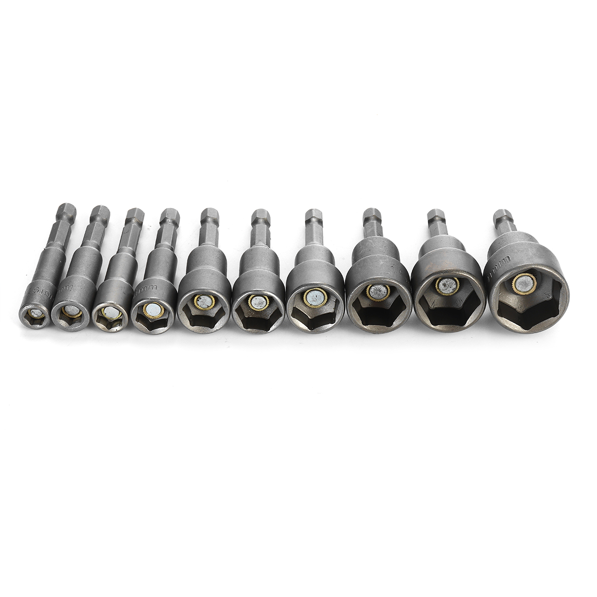 10pcs-14-Inch-6-19mm-Magnetic-Nut-Driver-Socket-Set-Metric-Impact-Drill-Bits-1728475-3