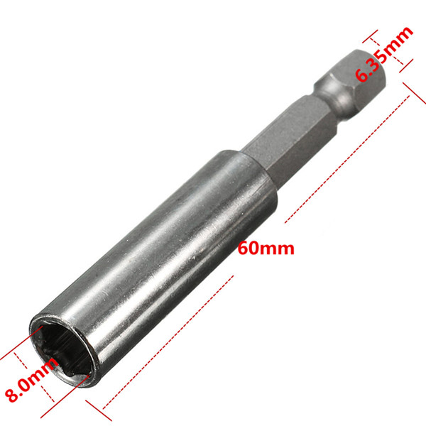 10pcs-14-Inch-Hex-Shank-Release-Magnetic-Extension-Socket-Drill-Bit-Holder-Power-Tools-1090373-1