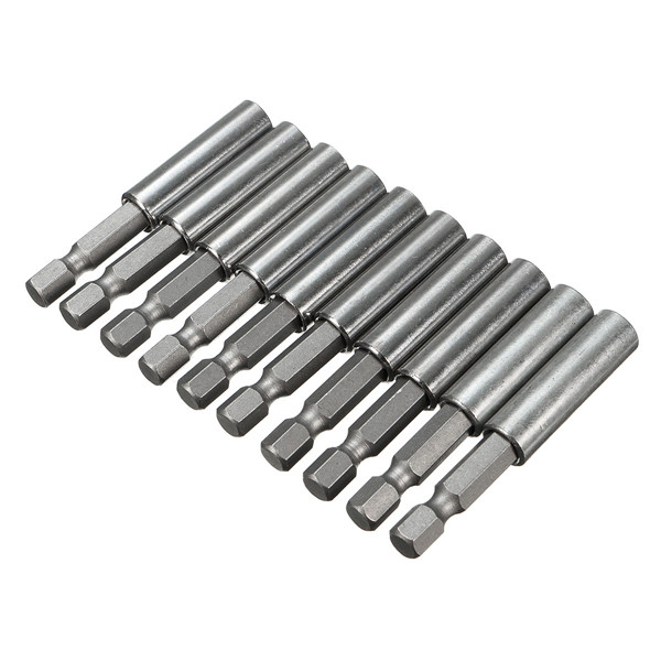 10pcs-14-Inch-Hex-Shank-Release-Magnetic-Extension-Socket-Drill-Bit-Holder-Power-Tools-1090373-3