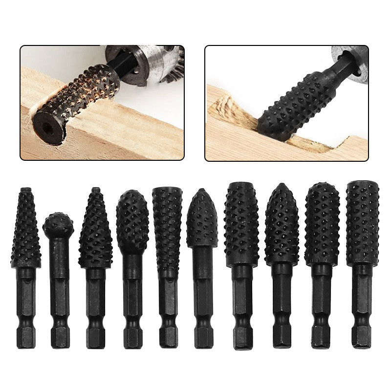 10pcs-14-Inch-Shank-Woodworking-Twist-Drill-Bits-Wood-Carving-File-Drill-Bits-Woodworking-Rasp-Chise-1918141-1