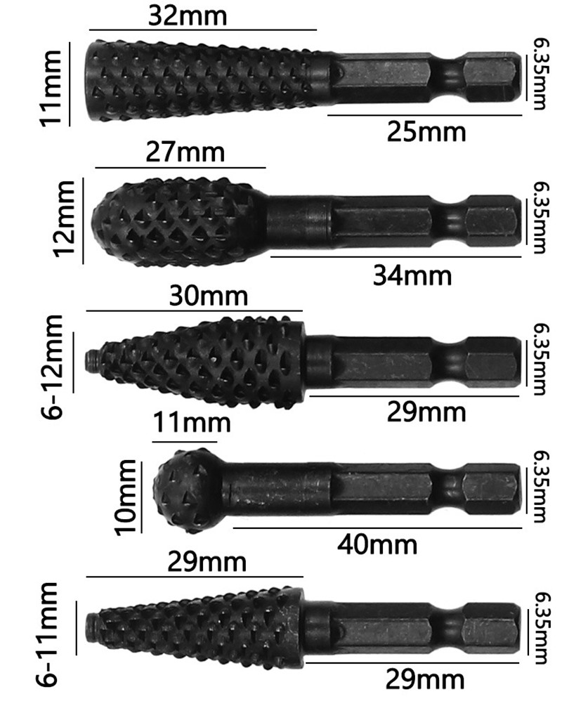 10pcs-14-Inch-Shank-Woodworking-Twist-Drill-Bits-Wood-Carving-File-Drill-Bits-Woodworking-Rasp-Chise-1918141-8