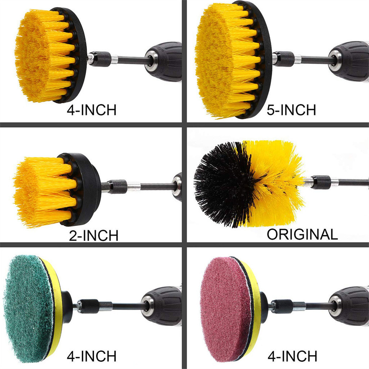 12Pcs-Drill-Brush-Set-Tub-Cleaner-Grout-Power-Scrubber-Cleaning-Attachments-Kit-1780037-2