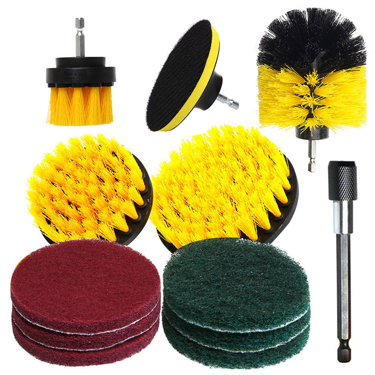 12Pcs-Drill-Brush-Set-Tub-Cleaner-Grout-Power-Scrubber-Cleaning-Attachments-Kit-1780037-6