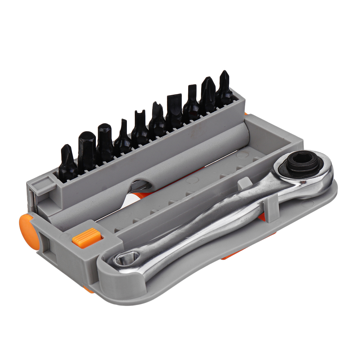 12pcs-Multipurpose-Ratchet-Screwdriver-Handle-Screwdriver-Bits-Repair-Tool-Kit-1716977-2