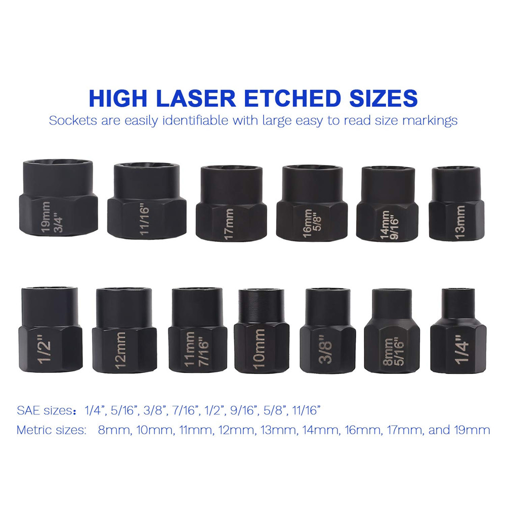 13pcs-Impact-Damaged-Bolt-Nut-Remover-Extractor-Socket-Tool-Set-Bolt-Nut-Screw-Removal-Socket-Wrench-1761381-2