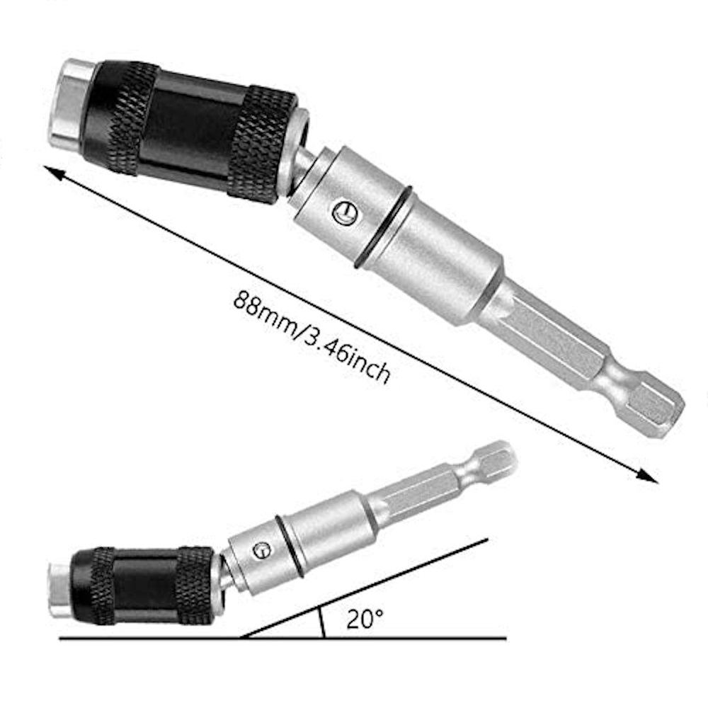 14-Inch-88mm-Hex-Shank-Quick-Swivel-Joint-Magnetic-Screwdriver-Bit-Holder-1833692-8