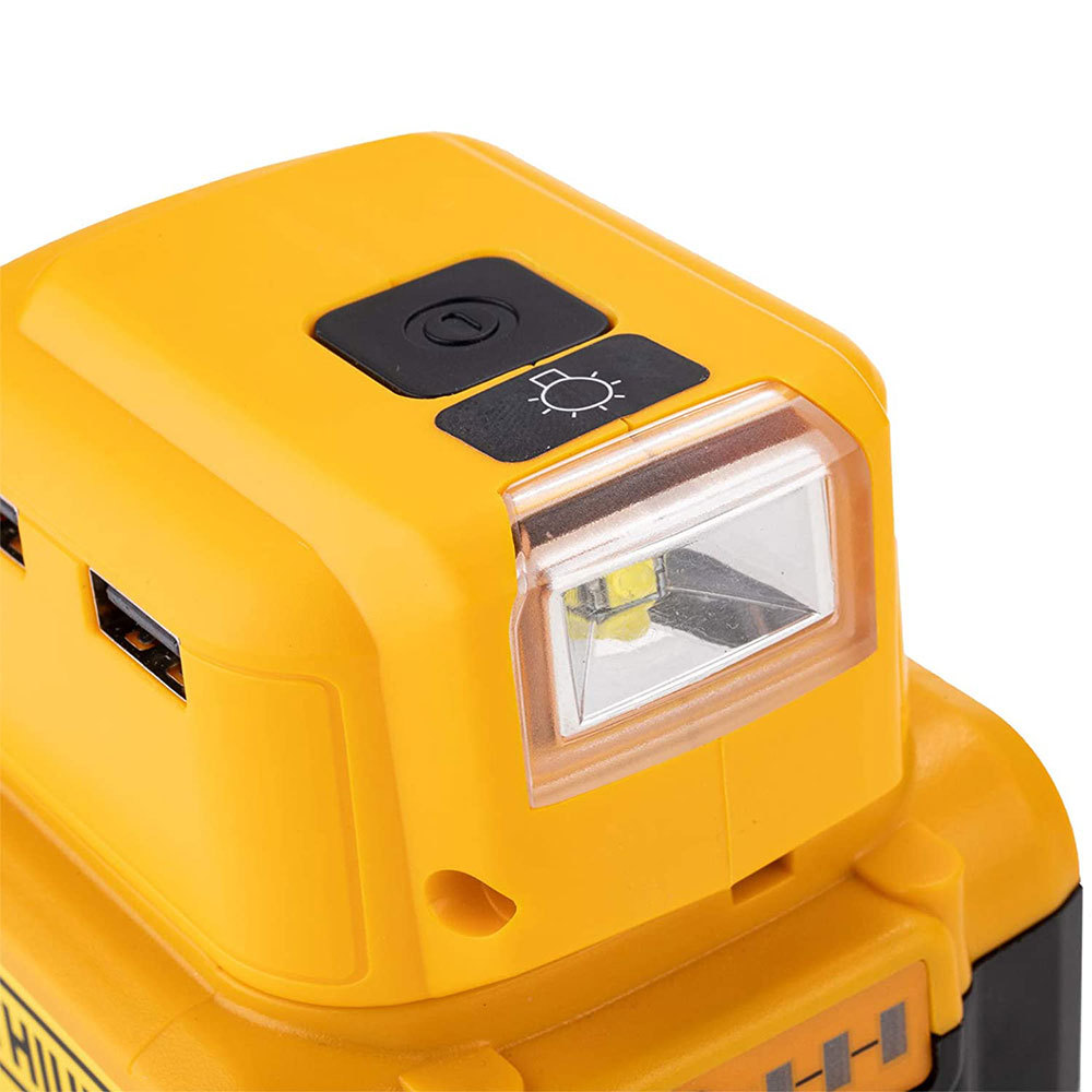 140-Lumens-LED-Work-Light-for-Dewalt-144V18V20V-Lithium-Battery-with-2-USB-Ports-DC12V-Output-1892322-9