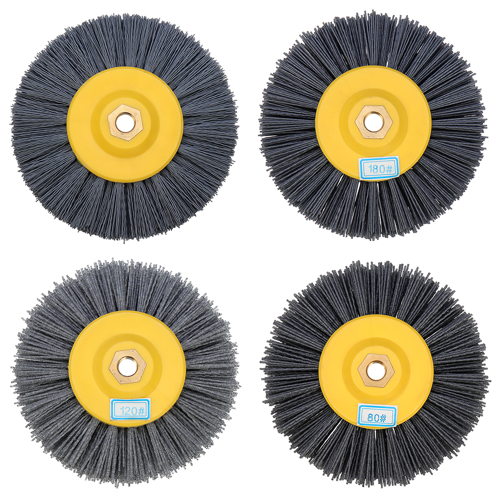 150x40mm-M14-Nylon-Wire-Drawing-Wheel-Brush-80120180320-Grit-Drum-Burnishing-Polishing-Wheel-1375320-2
