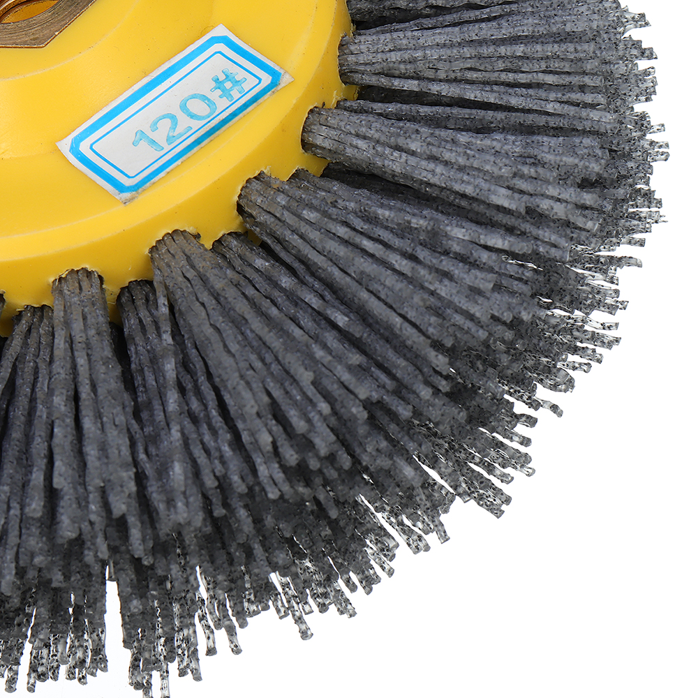 150x40mm-M14-Nylon-Wire-Drawing-Wheel-Brush-80120180320-Grit-Drum-Burnishing-Polishing-Wheel-1375320-9