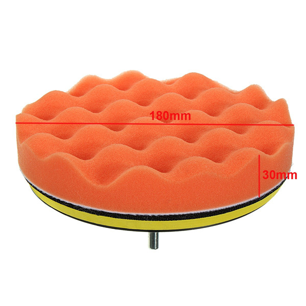 16pcs-7-Inch-Sponge-Polishing-Foam-Waxing-Buffing-Pads-Set-1265054-2