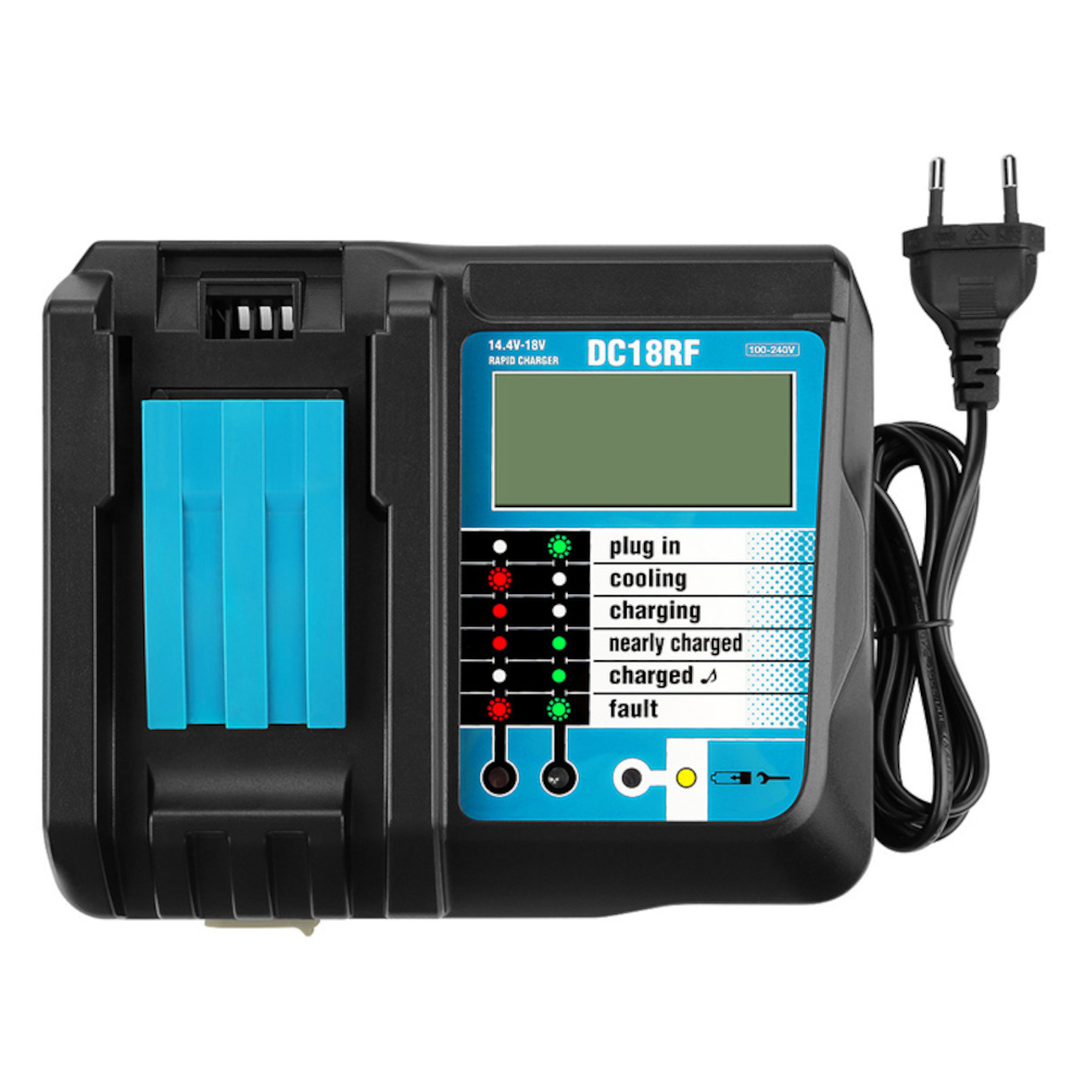18V-3000mA-DC18RF-Replacement-Battery-Charger-with-LCD-Display-for-Makita-BL1815-BL1820-BL1830-BL184-1777876-1