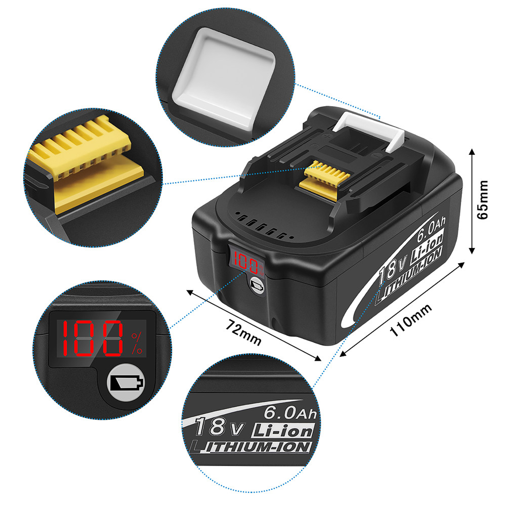 18V-30Ah-60Ah-Battery-Replacement-For-Makita-18V-BL1830-BL1840-BL1850-BL1860-BL1815-BL1845-BL1835-19-1727325-5