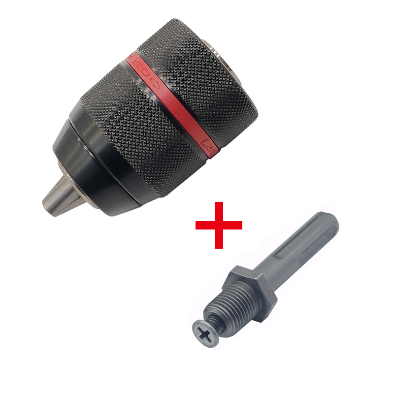 2-13mm-Keyless-Drill-Chuck-Hex-Shank-SDS-Socket-Square-Self-tightening-Chuck-Electric-Hammer-Electri-1919175-12